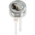 Miniatyrbilde 1 av 5: 38 mm dobbel trykknapp for toalett spyling krom høytrykk