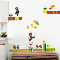 Pikkukuva 1 / 5: Jättimäinen Super Mario Build a Scene -seinätarrat, irrotettavat ja liimattavat