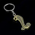 Miniatyrbillede 5 af 5: 2 Pak Bil Logo Nøglering - 3D Krom Metal Legering Bil Nøgle Ring