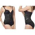 Miniatyrbillede 2 af 5: Kvinders Tail Corset Figurformer Trænings Underbust Corset Snøre