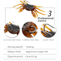 Miniatyrbilde 3 av 5: Fiske Lokke Krabbe Lokke Simulering Agn Krok 3D Simulert Krabbe Bai