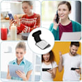 Miniatyrbild 4 av 5: USB C Dammskydd, 10 stycken Silikon Laddningsskydd USB C Port Skydd Anti Damm Laddningsport Pluggar Anti-Förlust USB