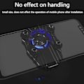 Miniatyrbillede 2 af 3: Mobiltelefon Køler 3 Hastighed Vindhastighed Køler Controller Comp