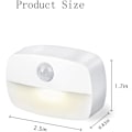 Miniatyrbild 3 av 5: 4-pack 3A batteridrivna rörelsesensor inomhuslampor för C