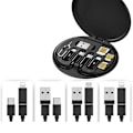 Pikkukuva 1 / 3: 1 Multi Charging Cable Adapter Kit（Musta）, USB C - Apple-kaapeli B