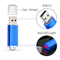 Miniatyrbillede 2 af 3: stk. 32GB USB 2.0 Flash Drive med nøglering 32GB Vandtæt Jump Drive Memory Stick til Computer Backup, Laptop
