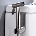 Miniatyrbillede 2 af 4: Rustfrit Toilet Håndbruser Støtteholder til Toilet Hånd
