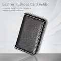 Miniatyrbillede 5 af 5: (Sort) 1 stk. Business Card Holder Luksus PU Læder, Business Card Holder Wallet Kreditkort ID Box/H