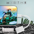 Miniatyrbillede 4 af 5: Lightning til USB Kameraadapter til iPhone/iPad, Hun USB 3.0 OTG Kabeladapter Støtter Forbindelse af Kamera, USB Flashdrev