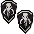 Miniatyrbillede 1 af 5: 2 stk. Mythosaur reflekterende patches - Star Wars-patches