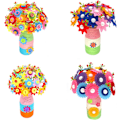 Miniatyrbilde 3 av 5: 100 STK Resin Blomsterknapper 2 Hull Knapper Plast Blomster Syknapper Dekorative Knapper for Skjørt, Hansker, Gensere, Skjorter, Hatter, Skjerf, Hodeplagg