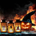Miniatyrbilde 5 av 5: Halloween Lykt LED Nattlys, LED Stearinlys Lykt Uten Flamme