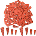Miniatyrbilde 1 av 5: 200 stk Tre Gulerot Knapper Sy Gulerot Nese Knapper 2 Hull Tre Knapper for DIY Quilting Hatt Klær Kunst Håndverk Proj