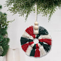 Miniatyrbillede 5 af 5: 3 stk. Julepynt Håndvævet Reb Hængende Pynt til Juletræ Navidad Fest Dekorationer