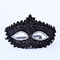 Miniatyrbild 1 av 5: Lady of Luck Metallmask Vacker Bekväm Delikat Passform Ansiktet Varg Kvinna Mask för Fest Karniv