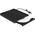 Pikkukuva 5 / 5: USB 3.0 ja Type-C ulkoinen DVD/CD-ROM-lukija ja poltin SD/TF-kortti- ja USB-lukijalla, CD-RW VCD f