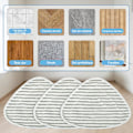 Miniatyrbilde 5 av 5: Mikrofiber Dampmopputskiftbare Puter Kompatibel med Vileda Steam & Vileda Steam Plus, Maskinvaskbar
