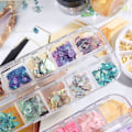 Miniatyrbilde 3 av 5: Abalone Shell Sequins for Nail Art(Style 1), Multicolor Seashell Irregular Sequins Abalone