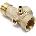 Miniatyrbillede 1 af 4: Messingfitting 5-vejs DN25 1\" DN13 1/4\" Blæretank tryktanke
