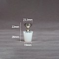 Miniatyrbillede 2 af 5: （21mm-24mm）2 stk. Stopper Gummistopper Vinterklargøring Pool Hul Pi