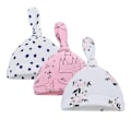 Miniatyrbillede 1 af 4: 3 stk. Baby hat tynd sektion nyfødt foster hat barn grab cap