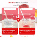 Miniatyrbillede 5 af 5: 4 stk. Resin Mixer Paddles til Resin Boremaskine, Epoxy Mixer Tilbehør til Boremaskine, Farvemixer/Farveomrører til Blanding af Resin, Epoxy, Silikoneforme