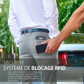 Miniatyrbillede 5 af 5: Pung med pengeklips blokerende etui mod bank hacking -