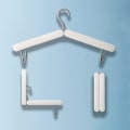 Miniatyrbillede 1 af 5: MH-Grå Foldbare Rejsehængere, Foldbare Hængere, [3 Stykker] Tra