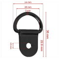 Miniatyrbilde 2 av 5: 20 stk D-ring surringsstropper, trekkraft surringsstropper