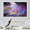 Miniatyrbild 3 av 5: MH-(30x40cm)5d Diy Ab Diamantmålning Färgglad Blomma Aurora P
