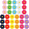 Miniatyrbilde 1 av 5: 33 stk Blomster Applikasjon Patches Strykejern Blomster Patches Embroid