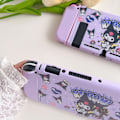 Miniatyrbillede 4 af 5: KUROMI Beskyttende Etui til Switch OLED Model, Blød TPU Slim Etui