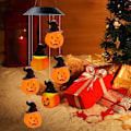 Pikkukuva 2 / 4: Kurpitsa Halloween Solar Tuulikellot Valot Väri Vaihtavat Puutarha Veranta Piha Piha Sisustus