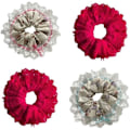Miniatyrbillede 3 af 4: Store Scrunchie i Blonder - Oversize Tyk Elastisk Hårbånd til Kvinder