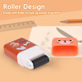 Miniatyrbillede 2 af 4: Viskelæder, Viskelæder Shaving Roller Case til Nem Opsamling og Fjernelse | Dyretema Søde og Sjove Festartikler