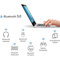 Miniatyrbilde 2 av 5: USB Bluetooth 5.0-adapter, USB Bluetooth-dongle trådløs, for PC,