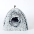 Miniatyrbild 1 av 3: （Grå）1 st kattbo Donut kattbädd leksaker för katter inomhus katter utomhus katthus för vinter husdjurstält B