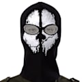 Miniatyrbillede 4 af 4: Spøgelsesmaske - Balaclava Motorcykel Paintball One Size Farve Sort
