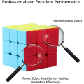 Miniatyrbilde 3 av 5: 3x3 magisk kube, Warrior S Speed ​​Cube Puzzle Frosted Speed