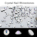 Miniatyrbild 2 av 4: 1 Set Akryl Fjäril Blomma Björn Nagelkonst Hänge Konst, Multi-formad Pärla Rhinestone Gyllene Metall Applikation Smycken A