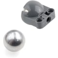 Miniatyrbillede 2 af 4: (3×3×3cm) 5 stk. 92911 bb607 universalhjul i rustfrit stål, kompatibelt med EV3 robot 6023956 4610380 99948 byggeklodser