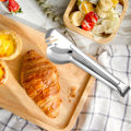 Miniatyrbilde 3 av 5: Anti-skåld tang | Tang i rustfritt stål | Kjøkkentang for matlaging | Gjenbrukbar serveringstang, sklisikker tang for sylteagurker, frukt