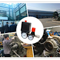 Miniatyrbillede 3 af 3: Trykluftafbryder Luftkompressor Trykregulator Kompressor med