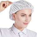Miniatyrbilde 3 av 5: (Hvit), Toque Mesh Cap 5 stk Beanies Hat Unisex Engangsfiskegarn