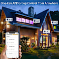 Miniatyrbillede 5 af 5: Farveskiftende RGB Smart Light Bulb Kompatibel med Alexa Go