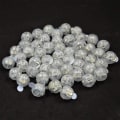 Miniatyrbillede 2 af 5: 60 stk. LED runde ballonlamper Flash Ball Lamp til hjemmefest C