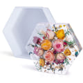 Miniatyrbillede 1 af 5: Store silikoneforme i harpiks, sekskantede harpiksforme 7,2'' x 6,5'', D