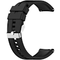 Miniatyrbillede 2 af 5: Sort-22mm urrem til Huawei Watch 3/3 Pro/GT2 Pro/GT2e/GT2/GT 46mm/Galaxy Watch Black