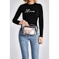 Pikkukuva 4 / 5: Fanny Packit naisille ja miehille, läpinäkyvä vedenpitävä Fanny Pack Cute