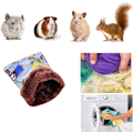 Miniatyrbild 4 av 5: Marsvinsäng, 17×20cm Hamsterbädd Sovsäck, Marsvinsängar